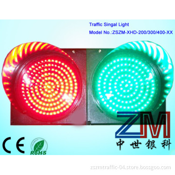 Red Green Full Ball Roadway Signal Light